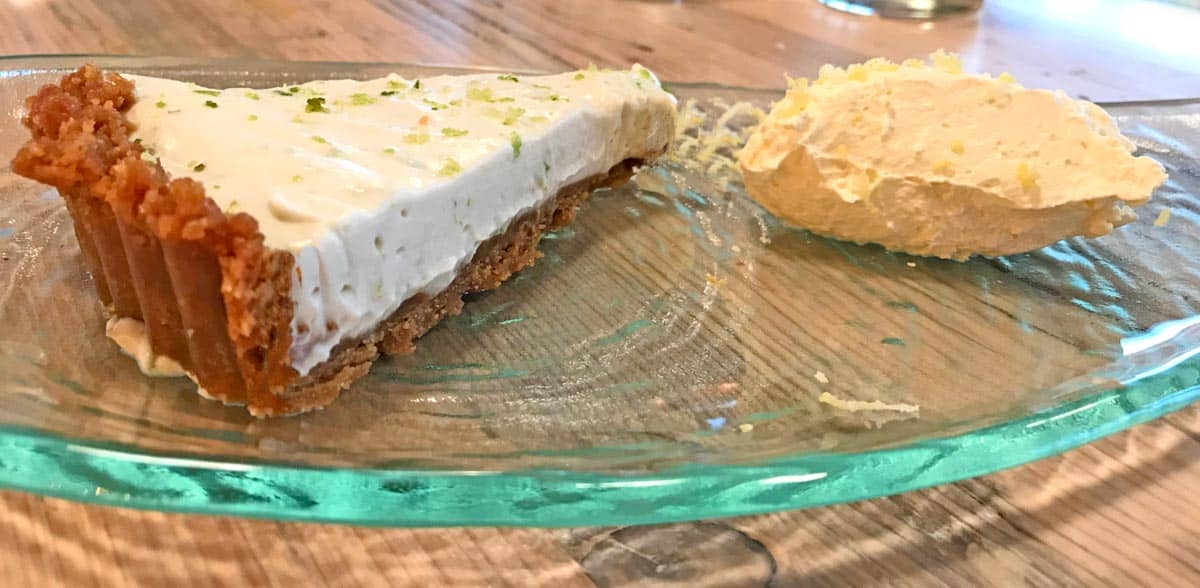 Sweet Slice of Tart, Evening Menu, The Boathouse, Glencaple